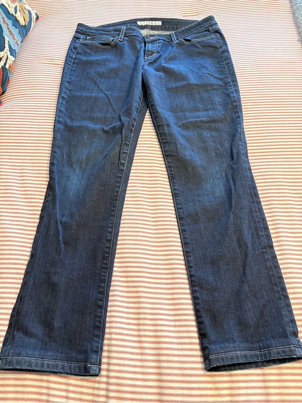Joe's Jeans Straight Leg Dark Blue Denim